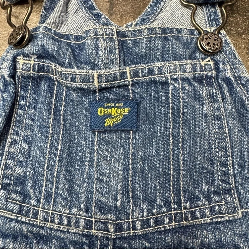 OshKosh B'gosh Blue Denim Overalls Timeless Casual Style